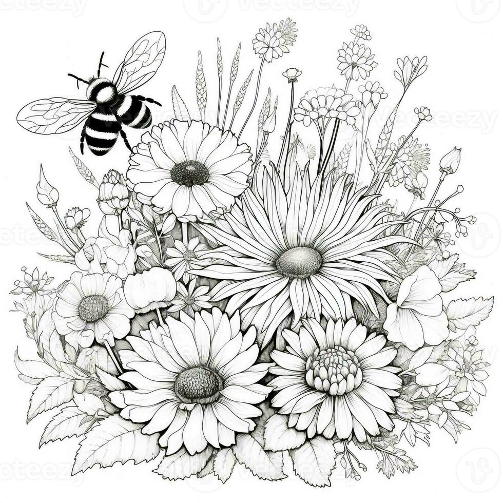 Garden Coloring Pages photo