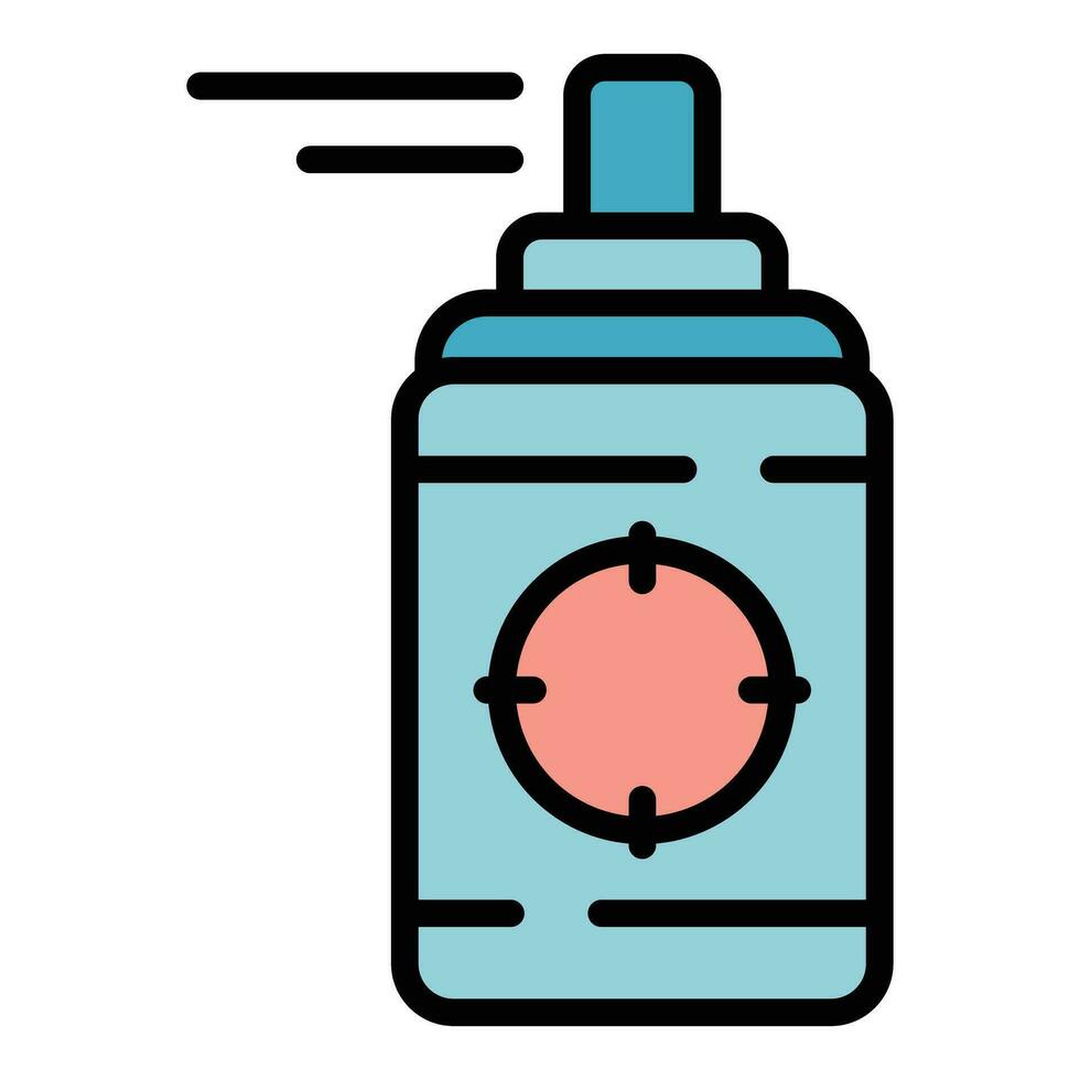 Insecticide spray icon vector flat