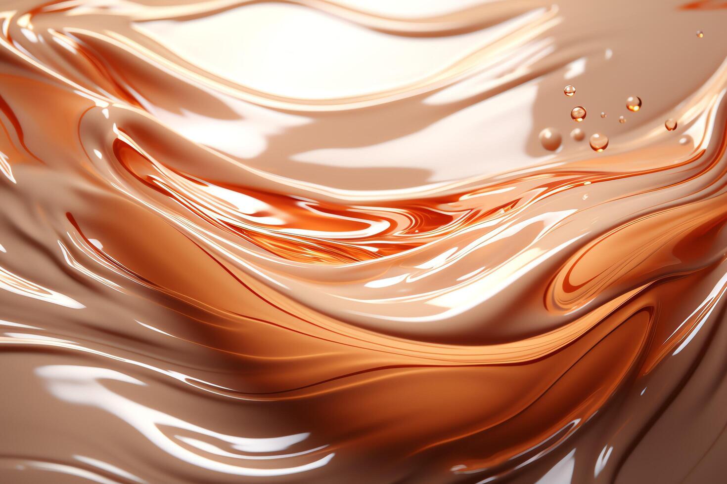 Foundation liquid elements splash. Fluid cosmetic cream or cosmetic make-up creamy product concept by photo