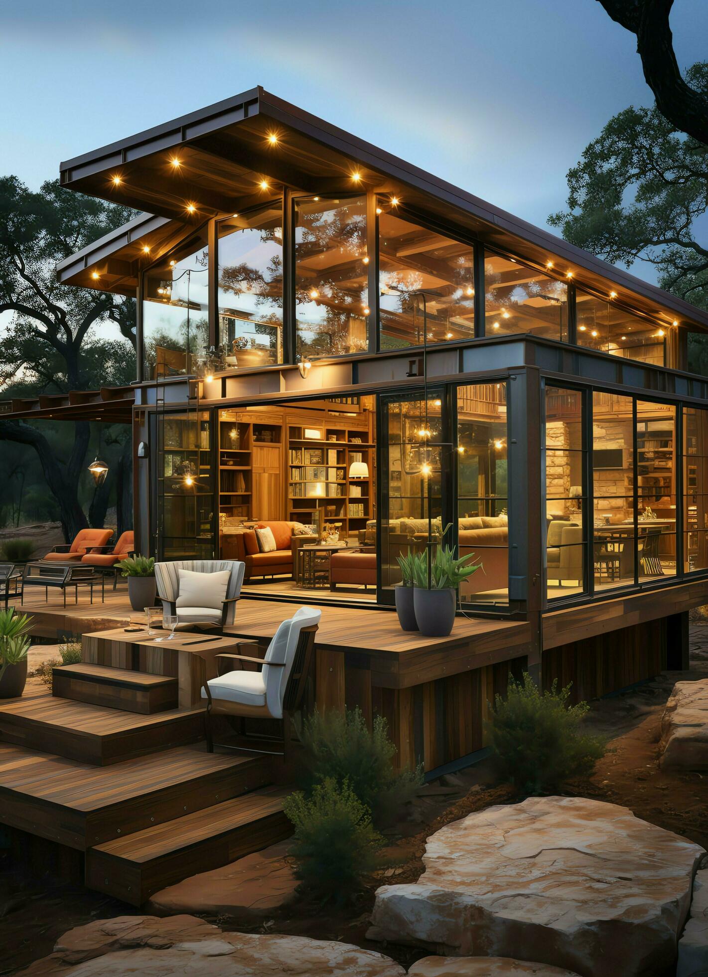 https://static.vecteezy.com/system/resources/previews/026/606/044/large_2x/a-container-home-building-on-a-plot-of-land-2-storey-modern-container-house-cafe-or-restaurant-concept-by-ai-generated-free-photo.jpg