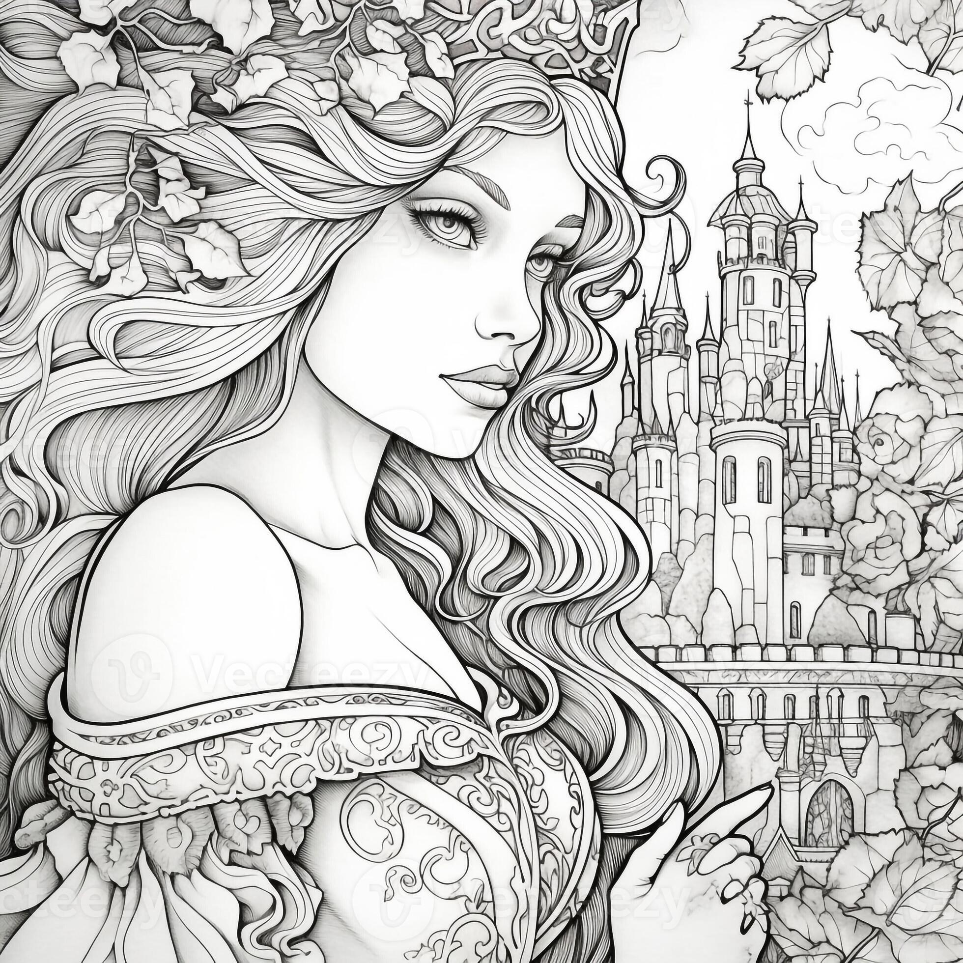 Embark on a Magical Journey with Coloring Page Fantasy