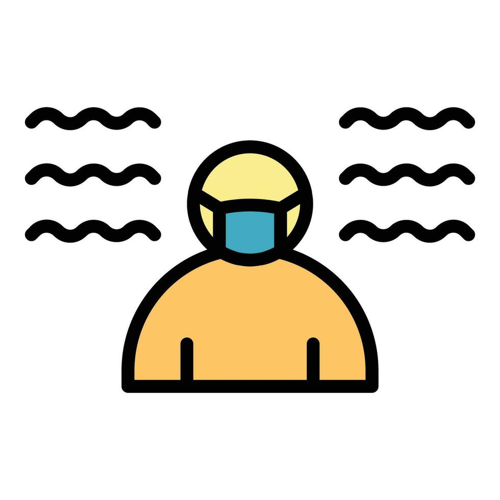 Pest control icon vector flat