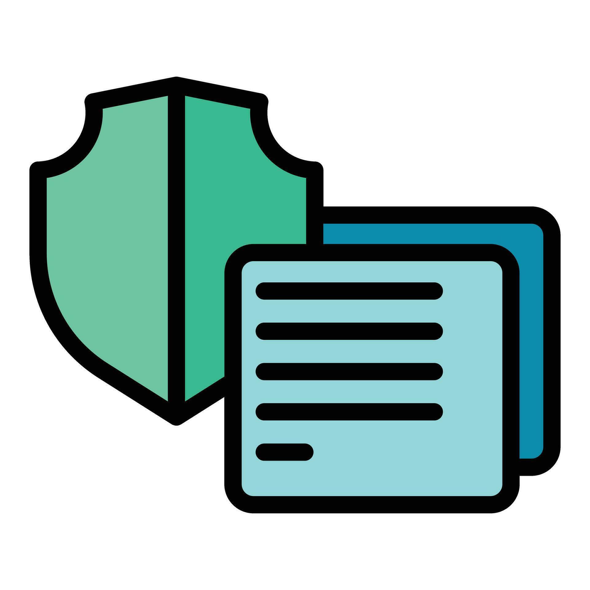 Data protection icon vector flat 26607055 Vector Art at Vecteezy
