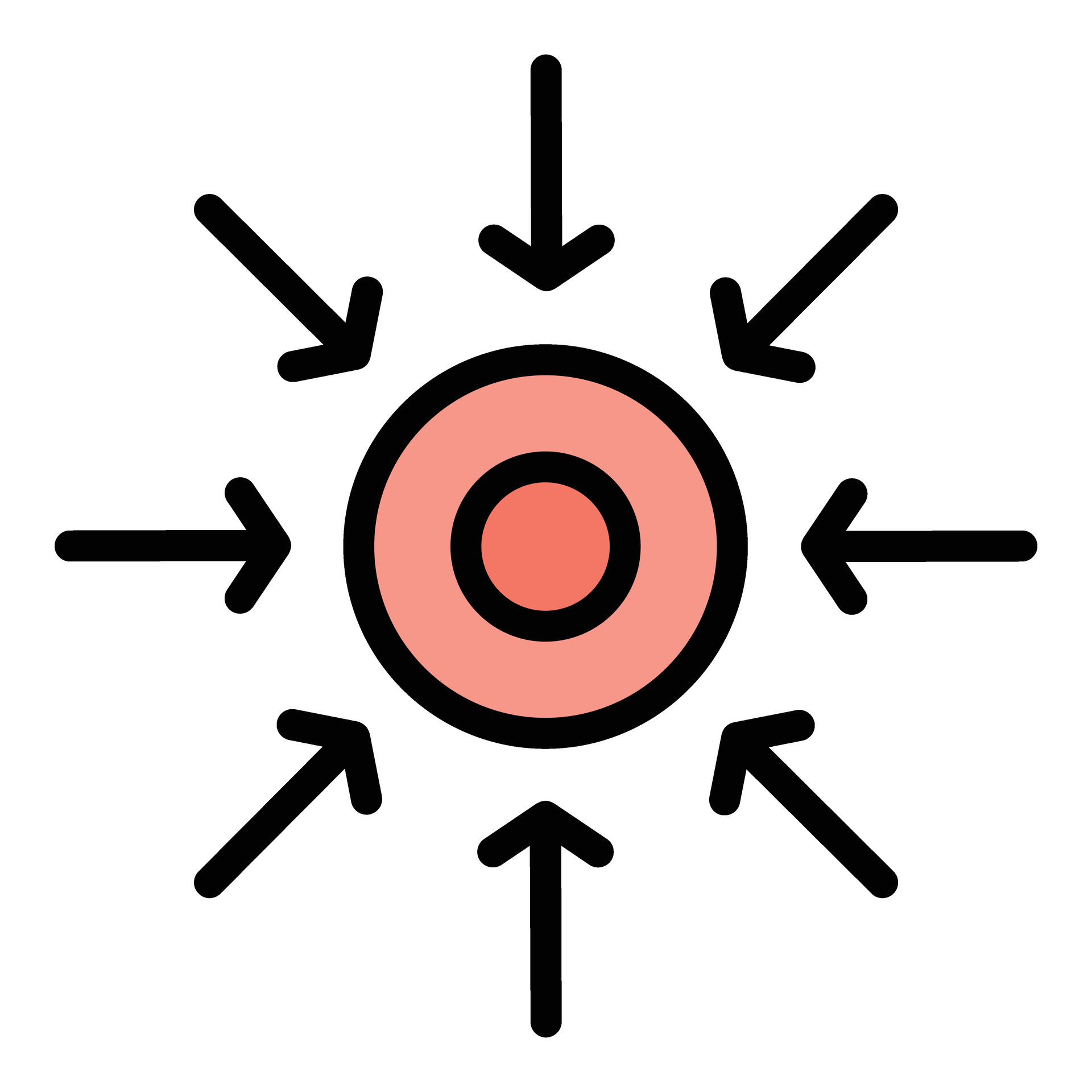 Improving concentration icon vector flat 26607152 Vector Art at Vecteezy