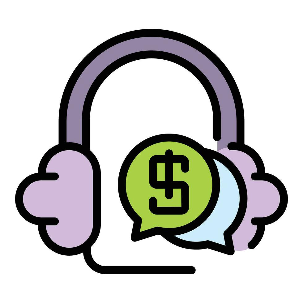 Know your customer icon vector flat