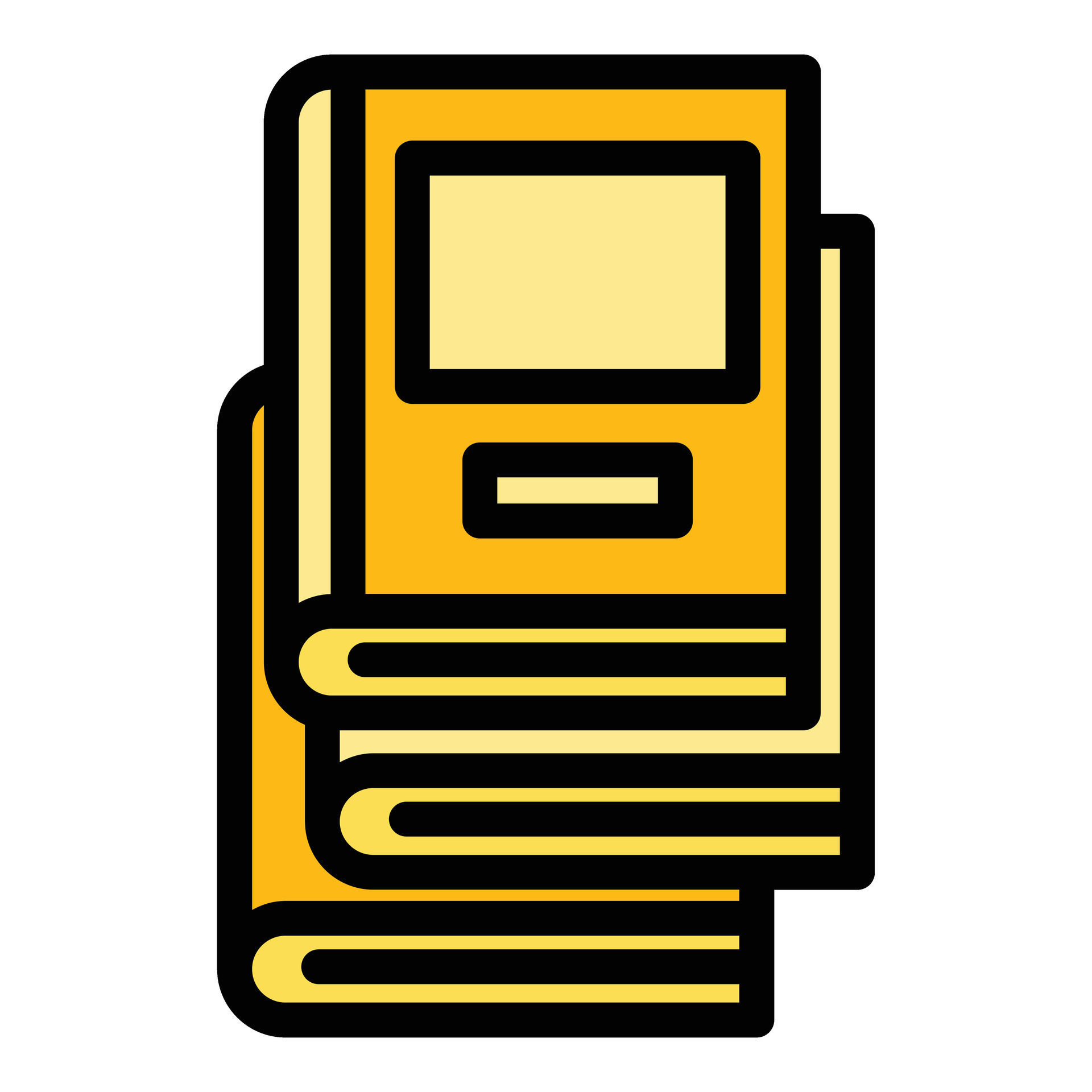 Library book icon vector flat 26607251 Vector Art at Vecteezy