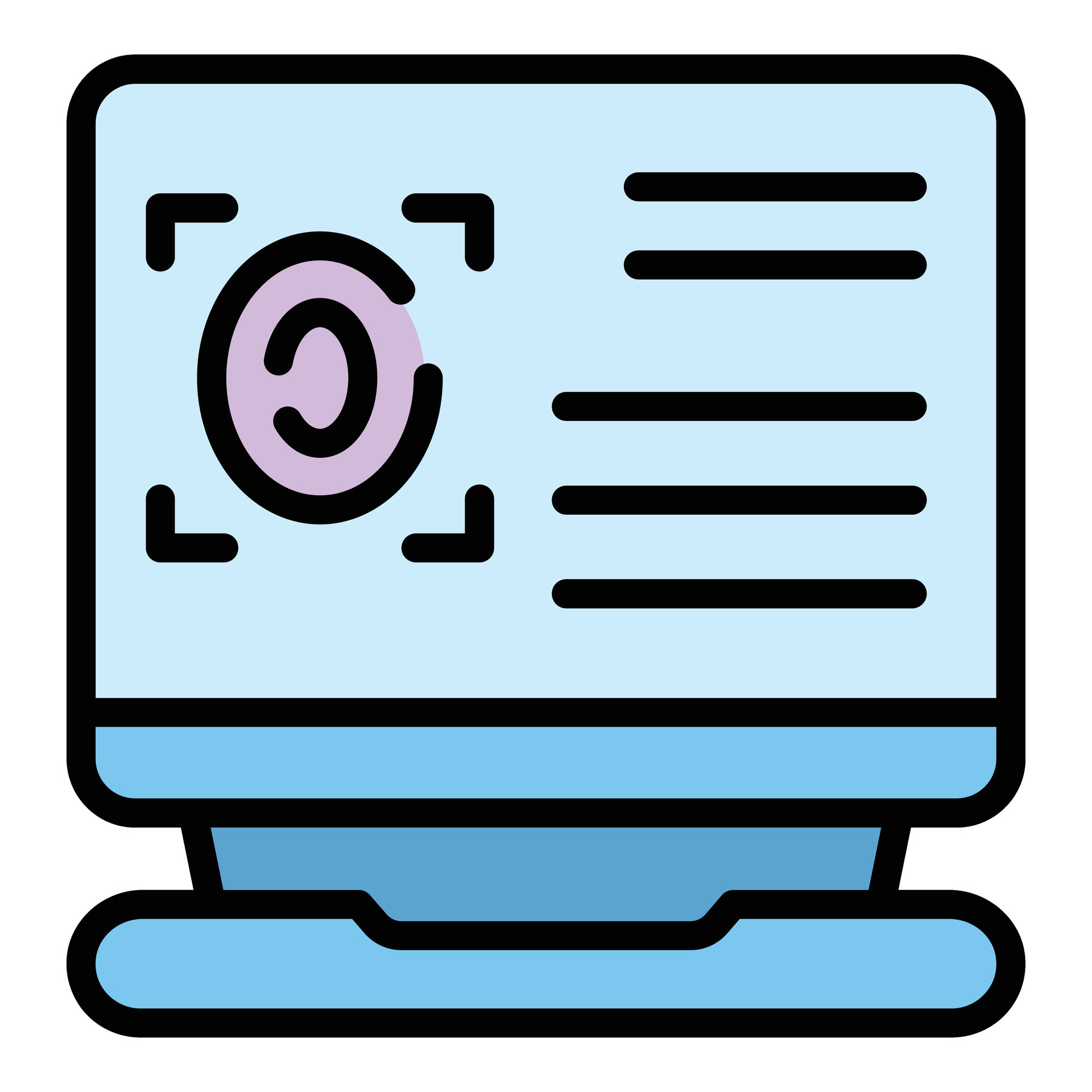 Client identification icon vector flat 26607264 vector art at vecteezy