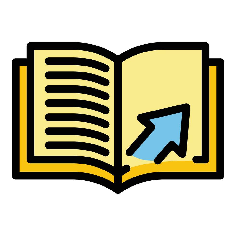 Bookstore platform icon vector flat