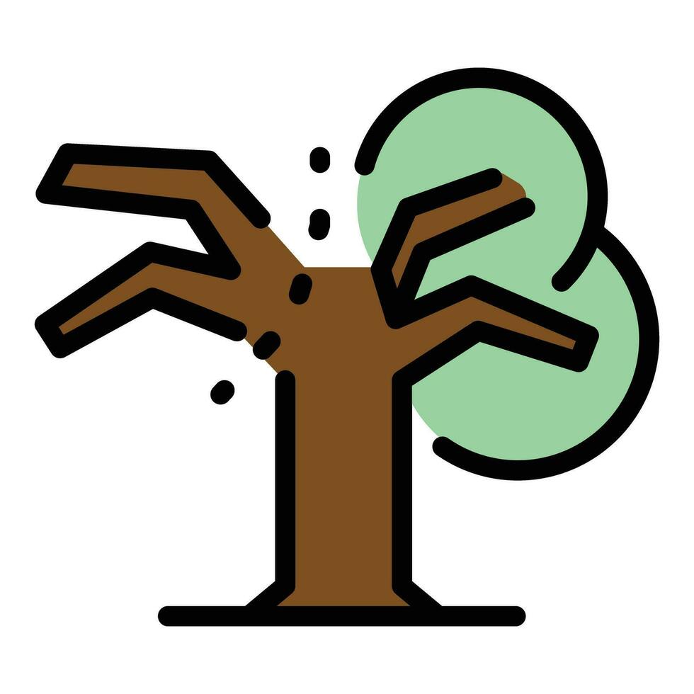 Pruning service icon vector flat