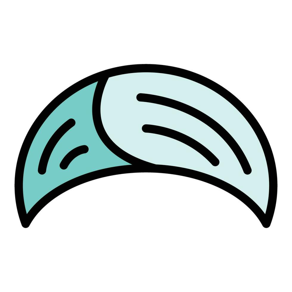 Turban icon vector flat