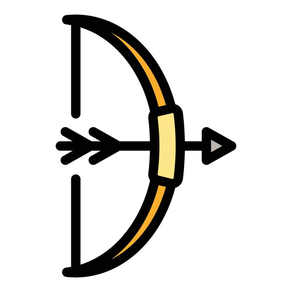 Olympic archery icon vector flat 26607576 Vector Art at Vecteezy