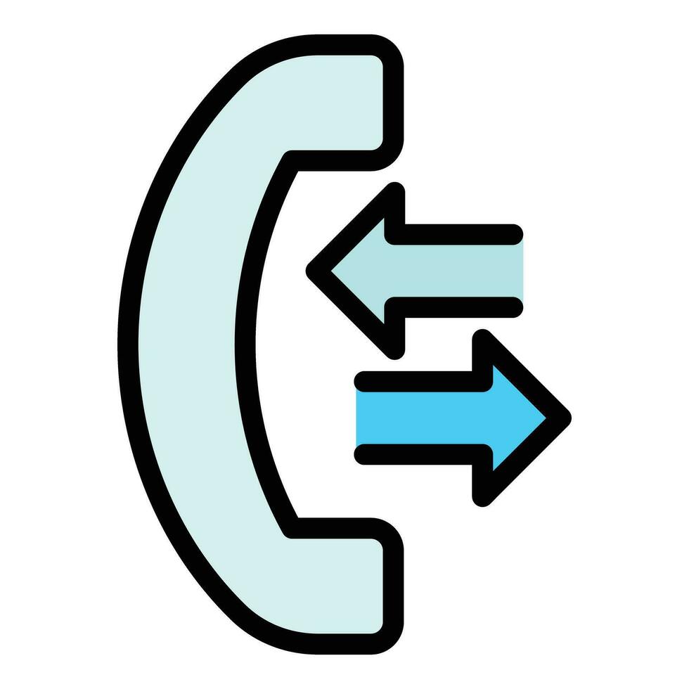 Call phone icon vector flat