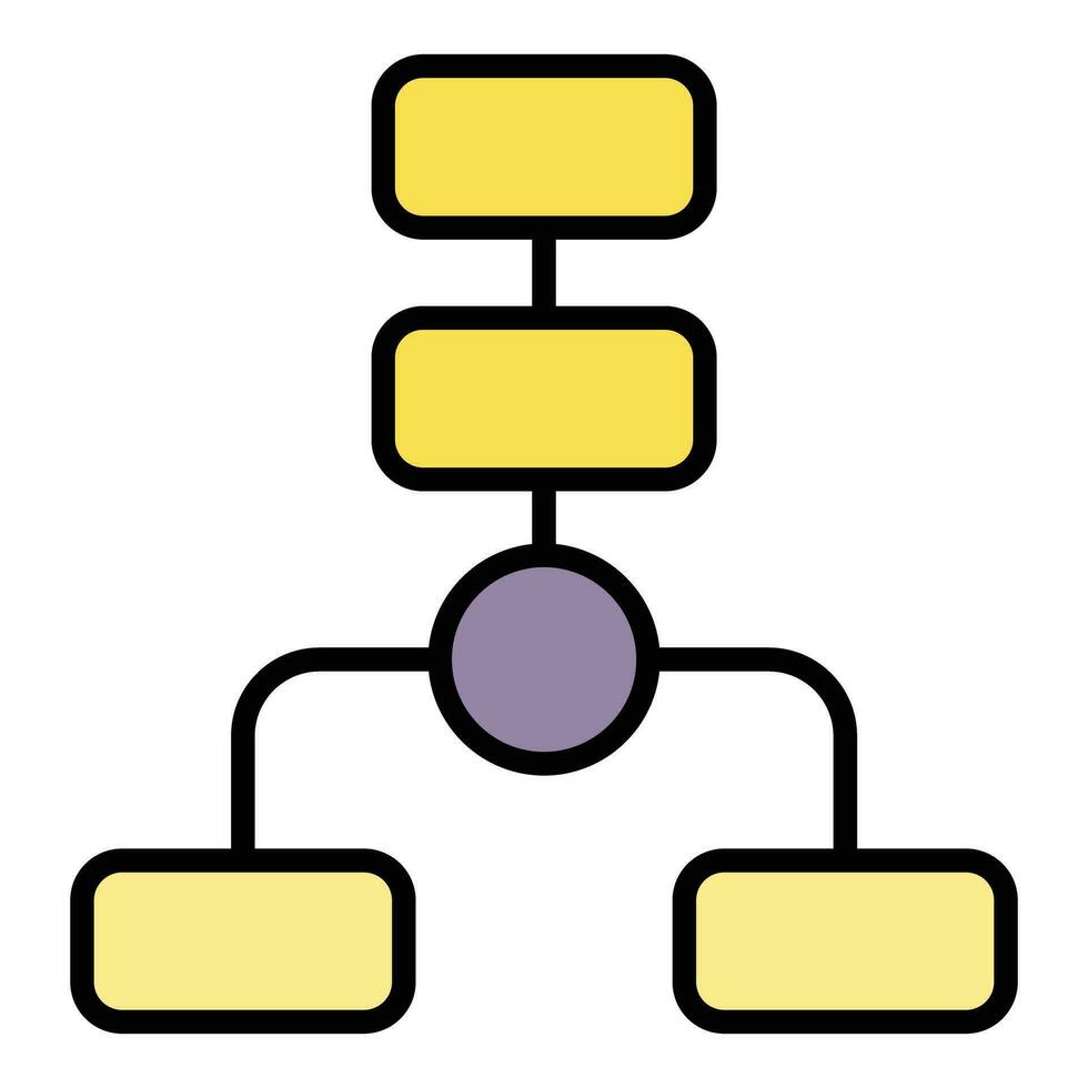 Index scheme icon vector flat