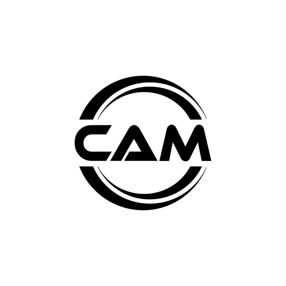 CAM Logo Design, Inspiration for a Unique Identity. Modern Elegance and Creative Design. Watermark Your Success with the Striking this Logo. vector