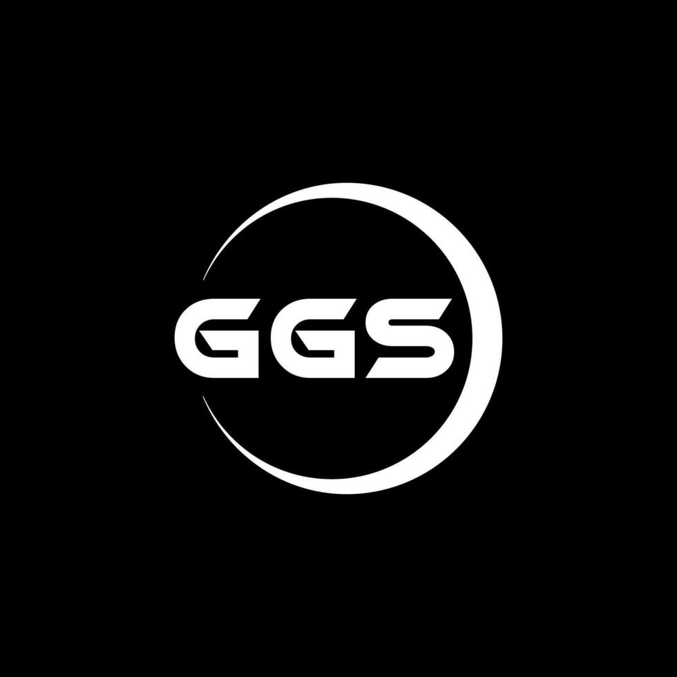 GGS Logo Design, Inspiration for a Unique Identity. Modern Elegance and Creative Design. Watermark Your Success with the Striking this Logo. vector