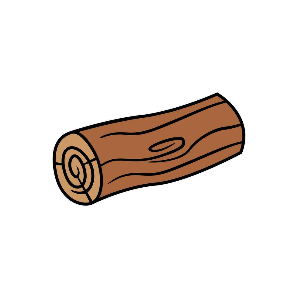 de madera Iniciar sesión icono vector. madera ilustración signo. árbol símbolo o logo. vector