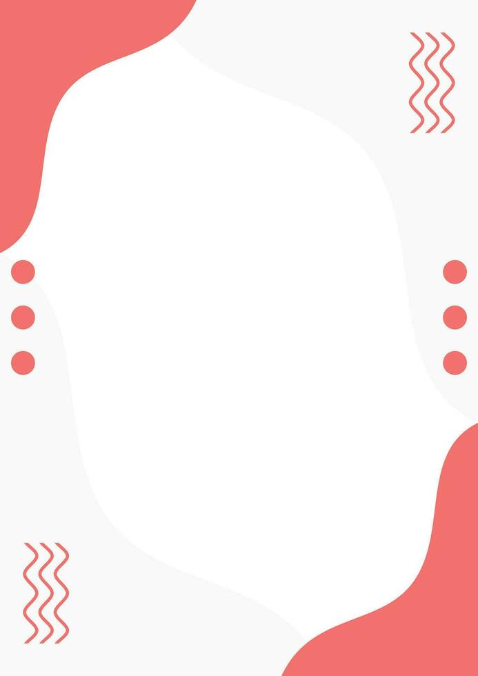 pink abstract background with minimalistic style for poster design template vector