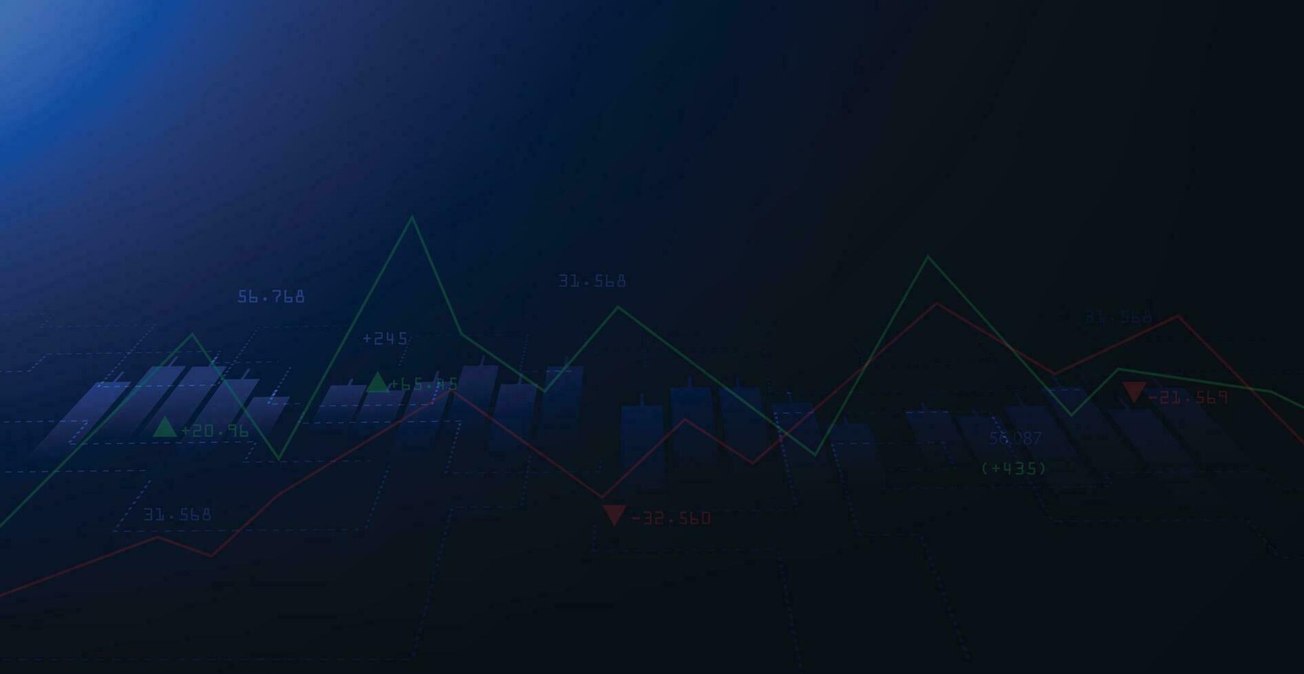 Trading infographic background concept. vector
