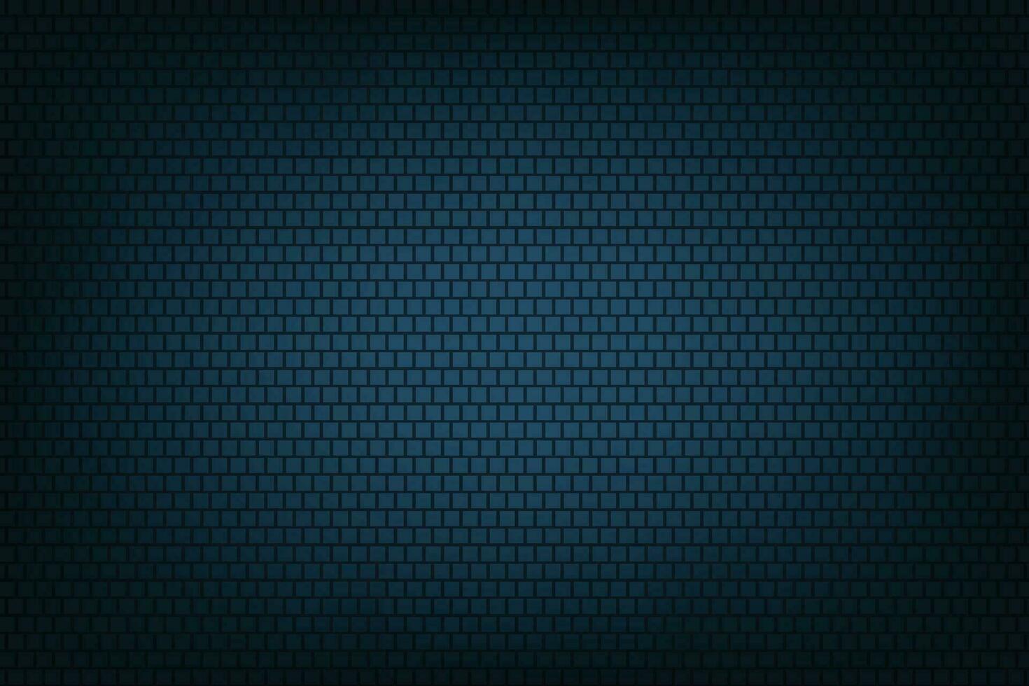 Dark Blue abstract background with squares vector