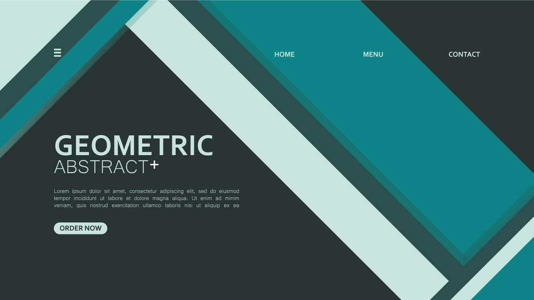 antecedentes resumen línea geométrico aterrizaje página diseño. vector ilustración. sencillo y minimalista estilo.