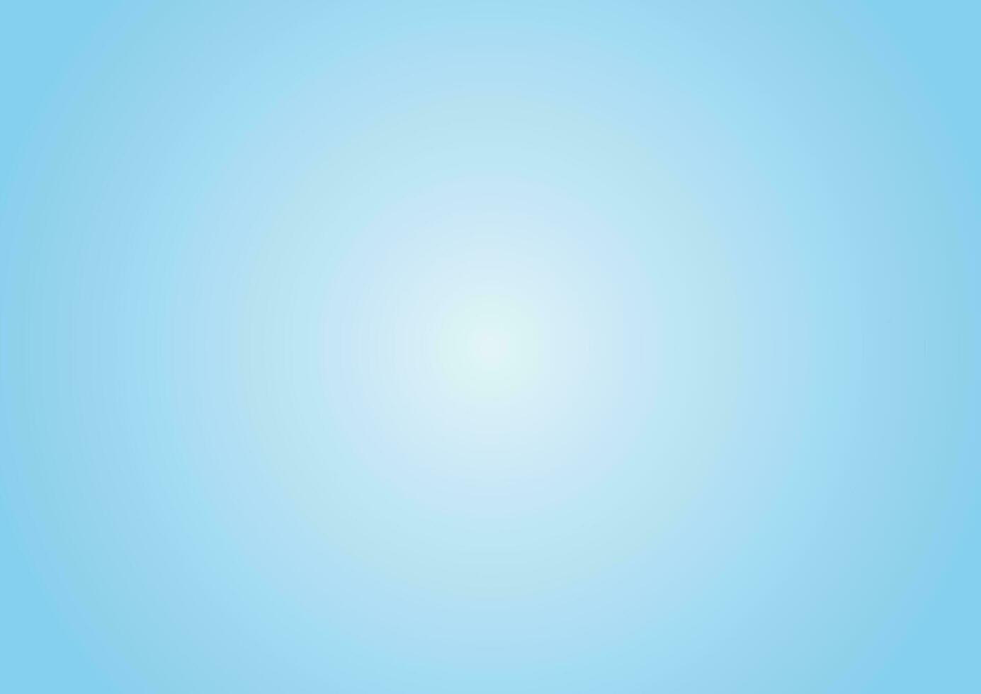 Sky blue light gradient background. Vector illustration. EPS 10