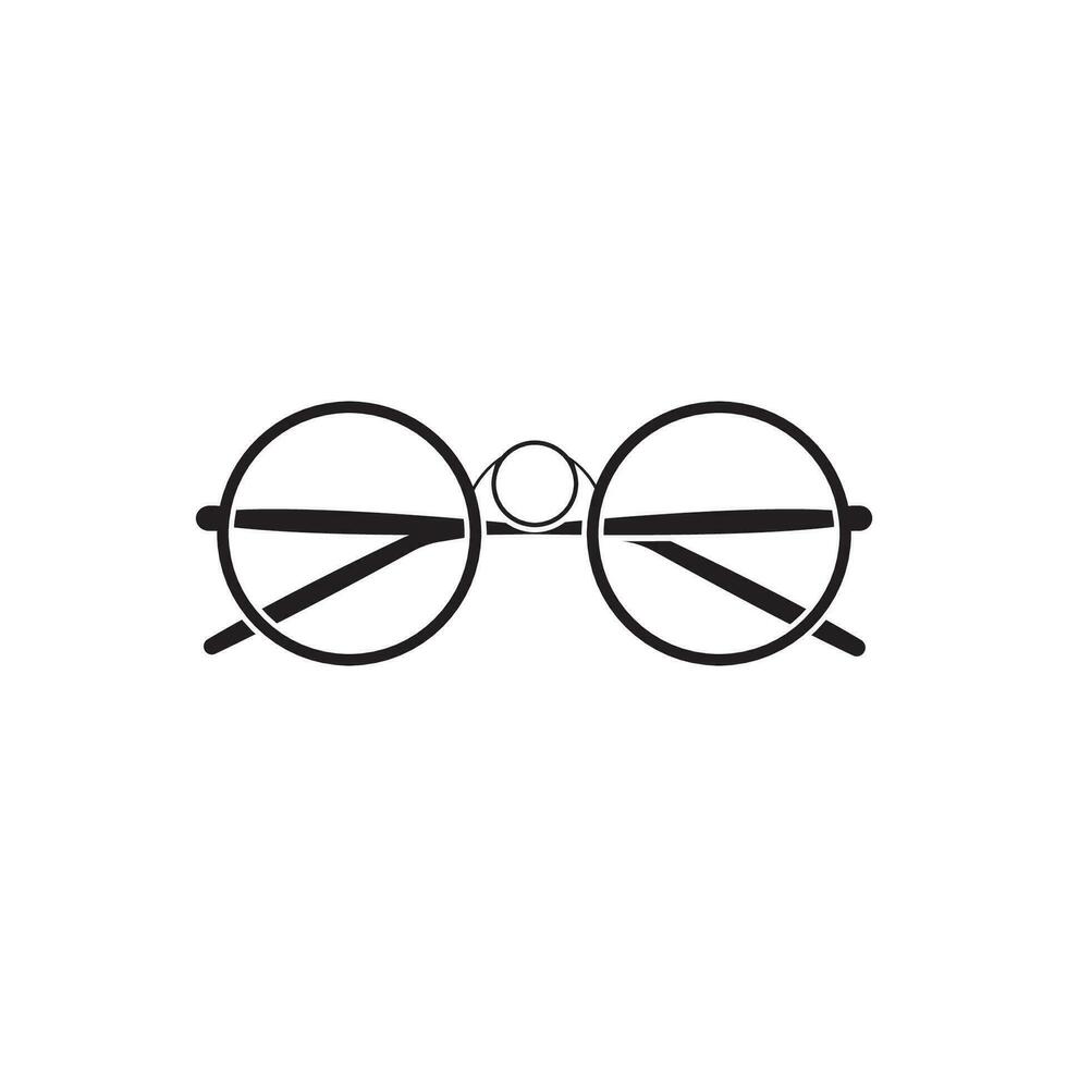 Glassess icon vector flat design