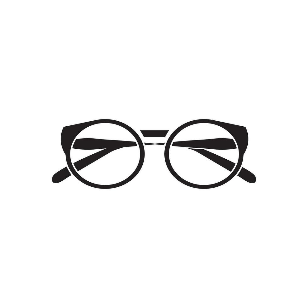 Glassess icon vector flat design