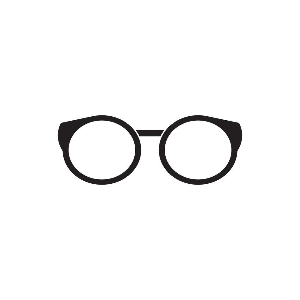 Glassess icon vector flat design