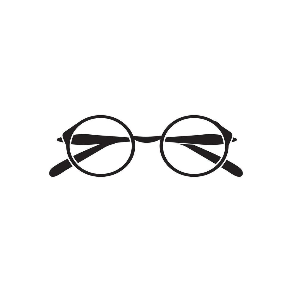 Glassess icon vector flat design