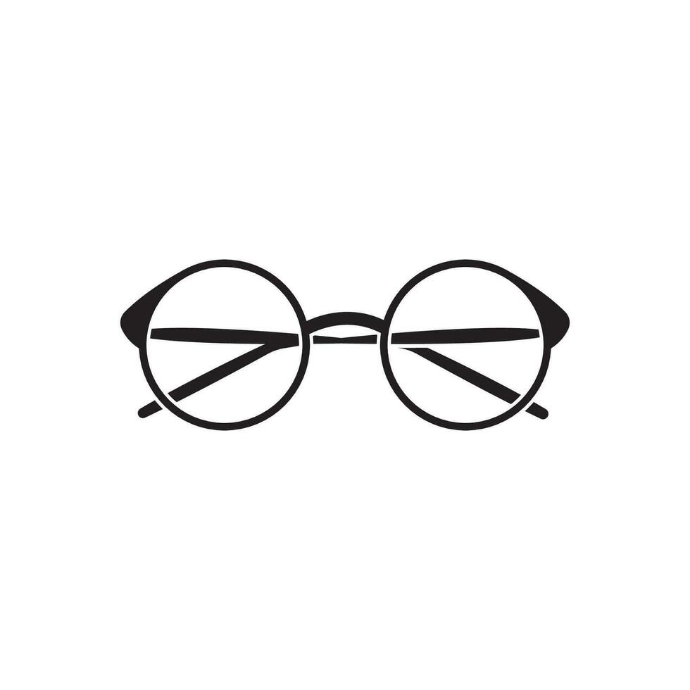 Glassess icon vector flat design