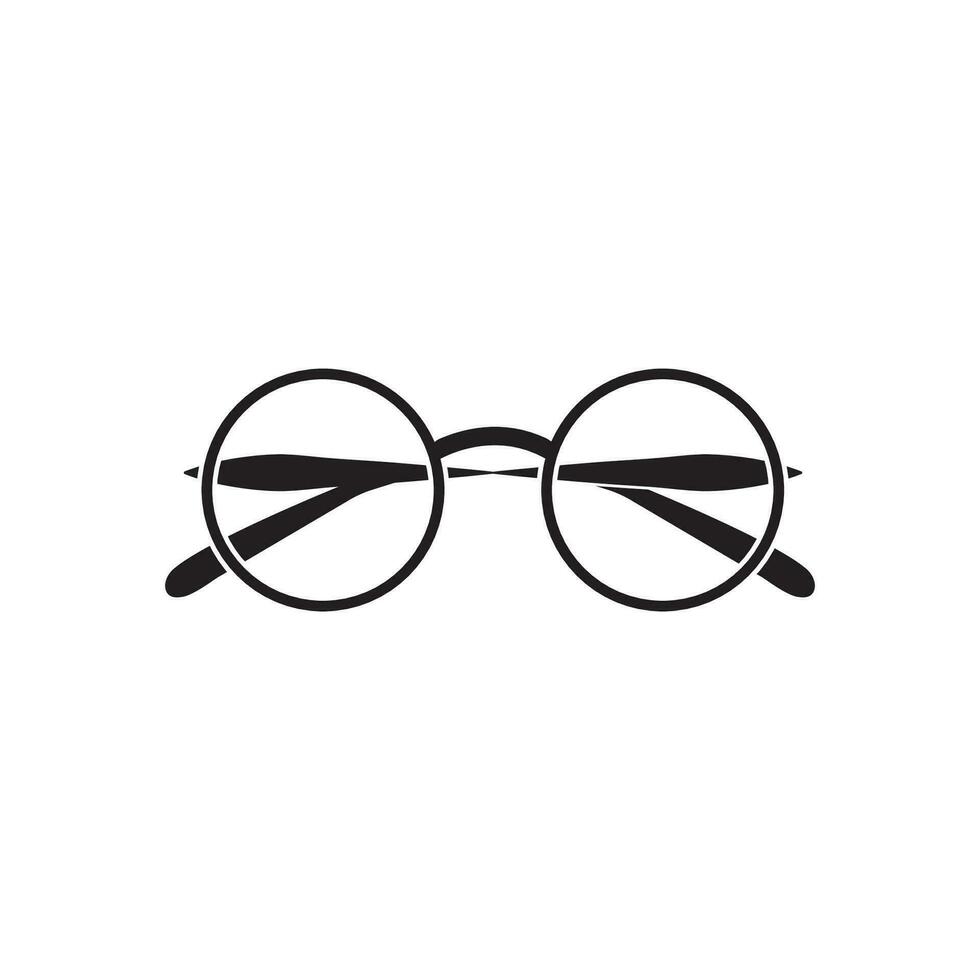 Glassess icon vector flat design