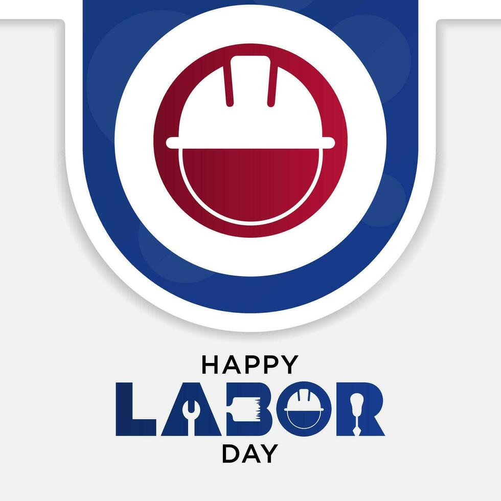 Labor Day in the United States of America is observed every year in September, to honor and recognize the American labor movement and their works and contributions. Vector illustration