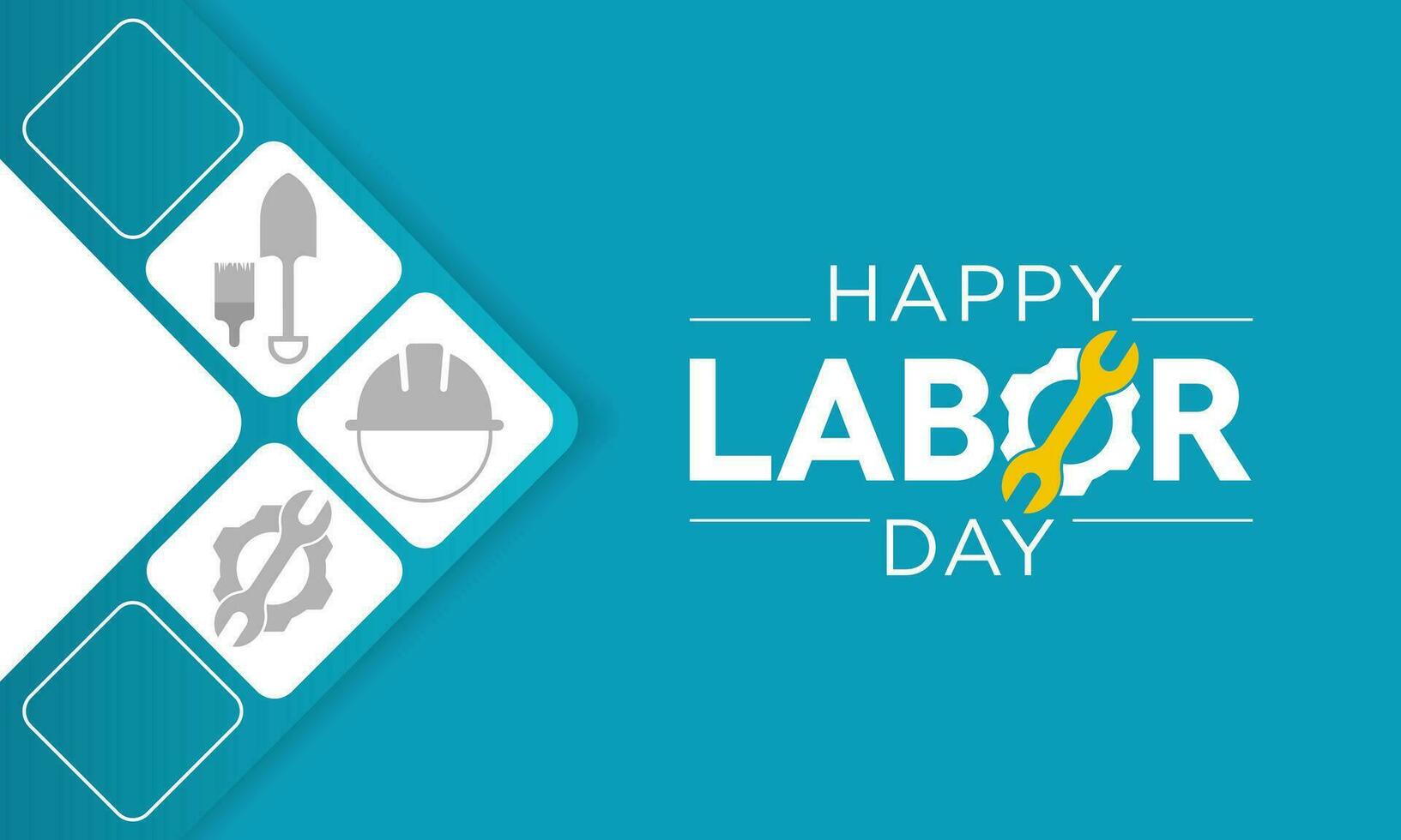 Labor Day in the United States of America is observed every year in September, to honor and recognize the American labor movement and their works and contributions. Vector illustration