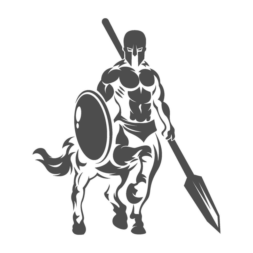 centauro logo icono diseño vector