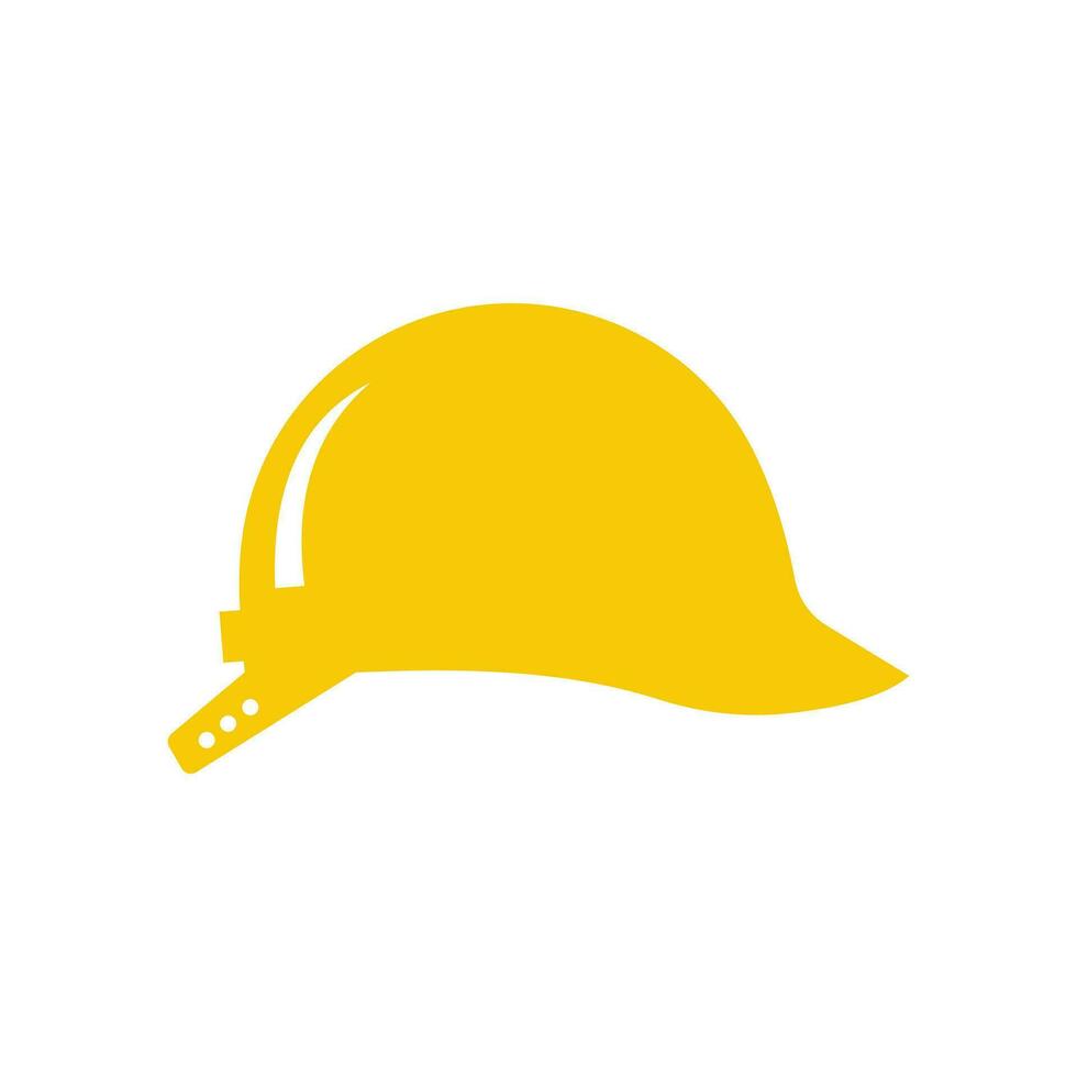 Construction Helmet Icon. Engineering Architect Symbol vector