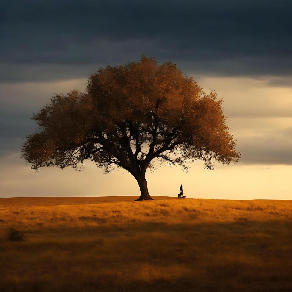 Free Lone tree. photo