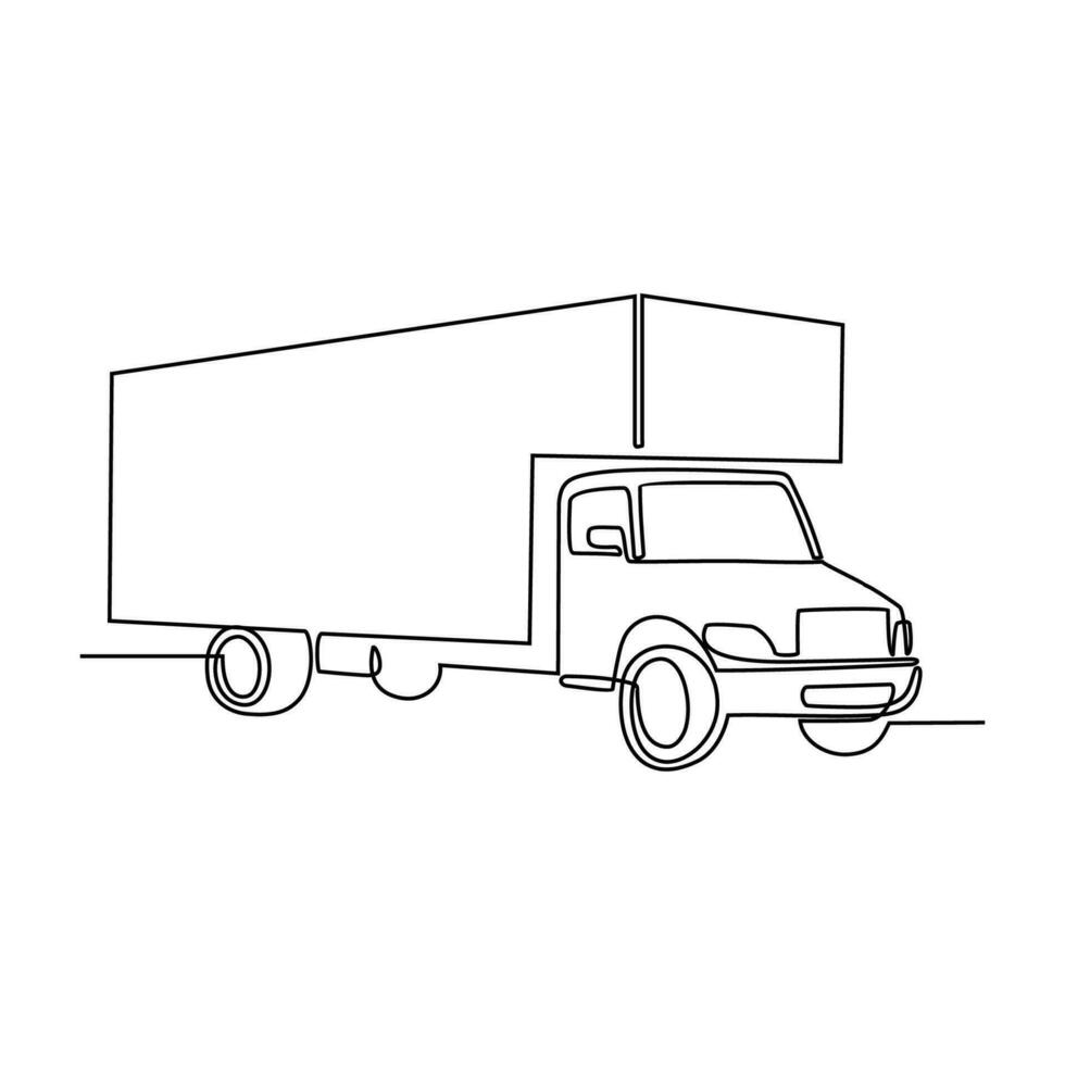 Truck that follows drawn line sales