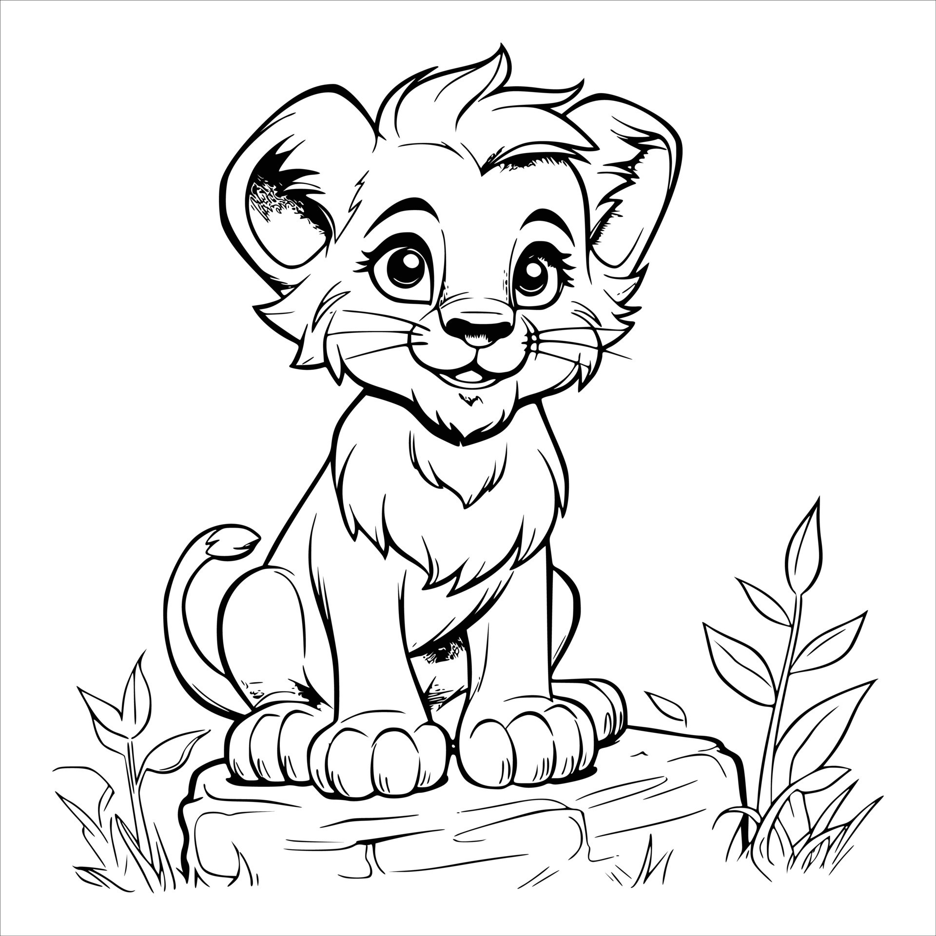 How to Draw a Lion - Easy Drawing Tutorial For Kids-saigonsouth.com.vn
