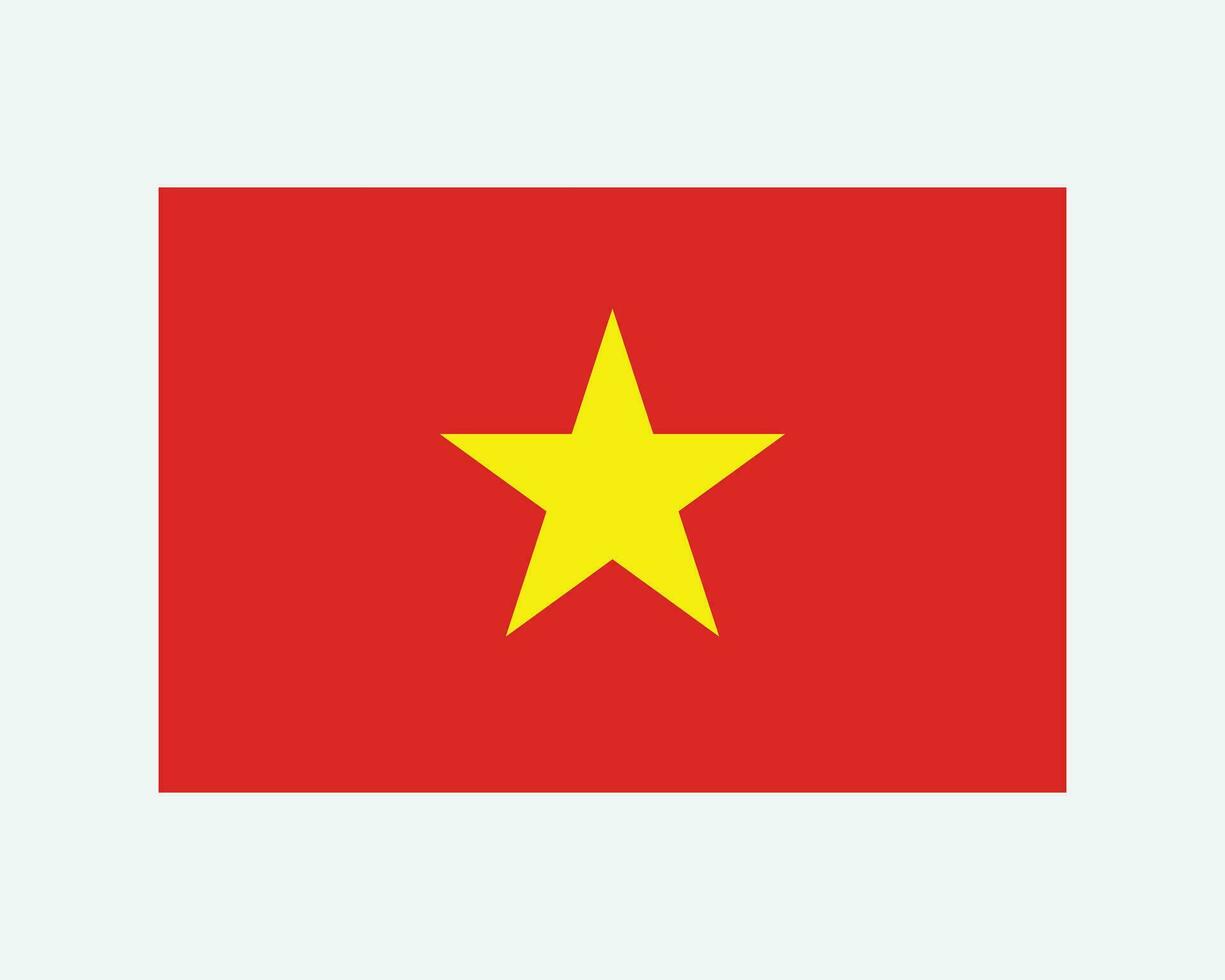 National Flag of Vietnam. Vietnamese Country Flag. Socialist Republic of  Vietnam Detailed Banner. EPS Vector Illustration Cut File. 26615455 Vector  Art at Vecteezy
