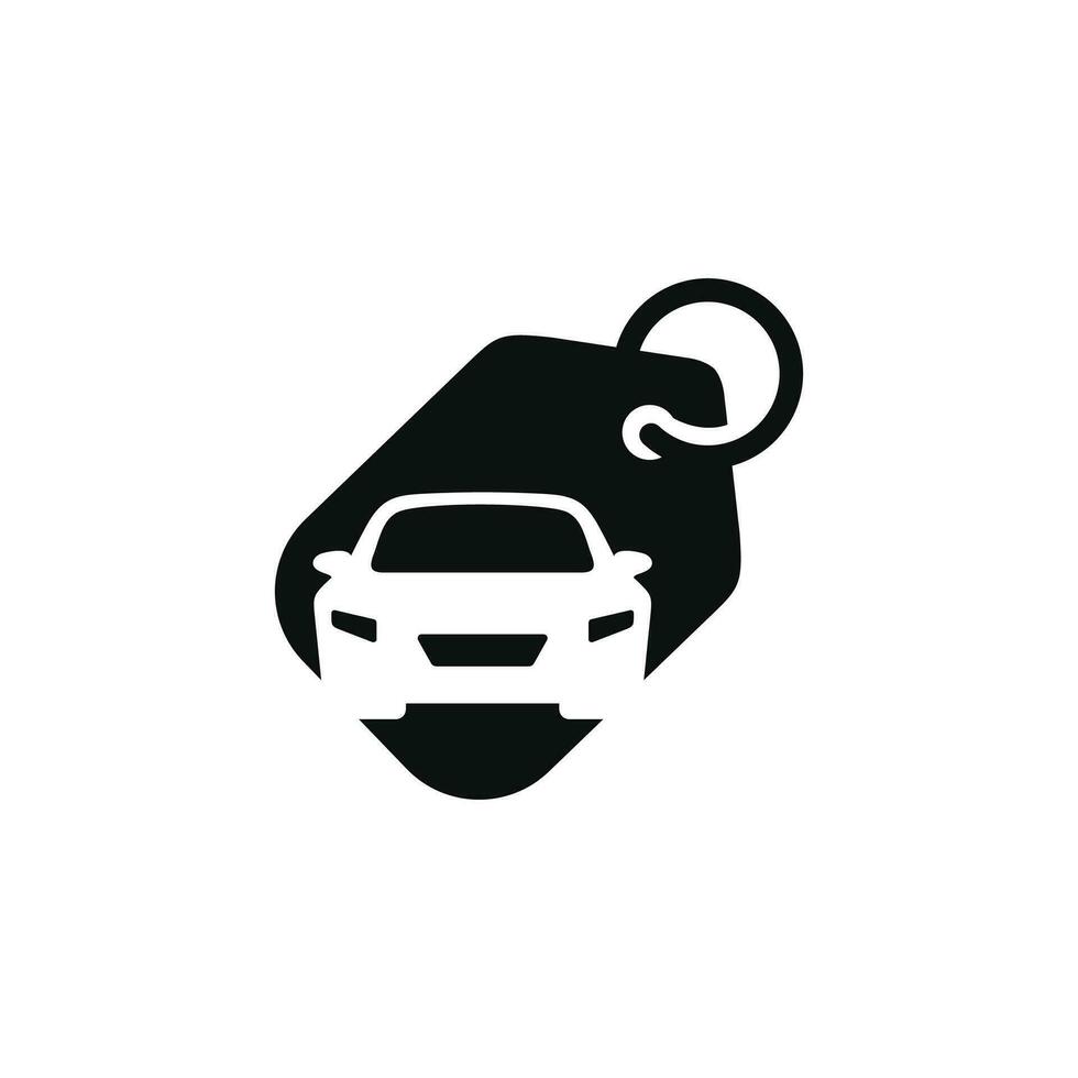 Car deal icon isolated on with background vector