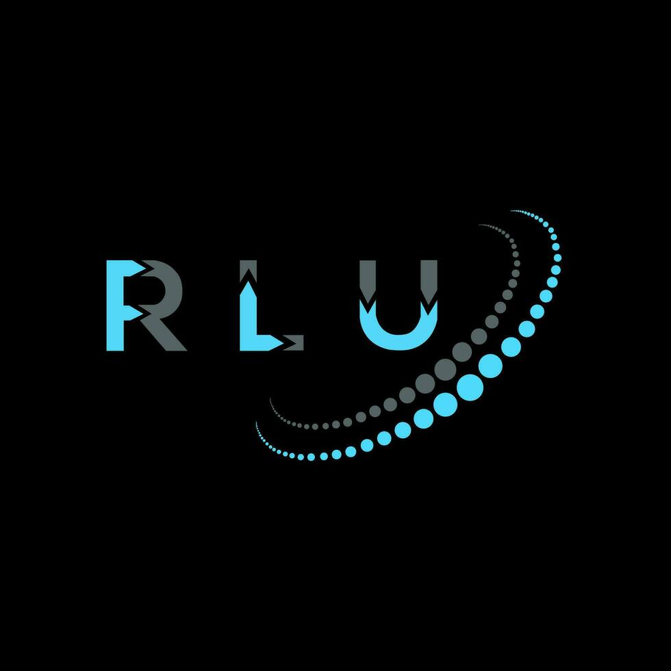 RLU letter logo creative design. RLU unique design. 26615914 Vector Art
