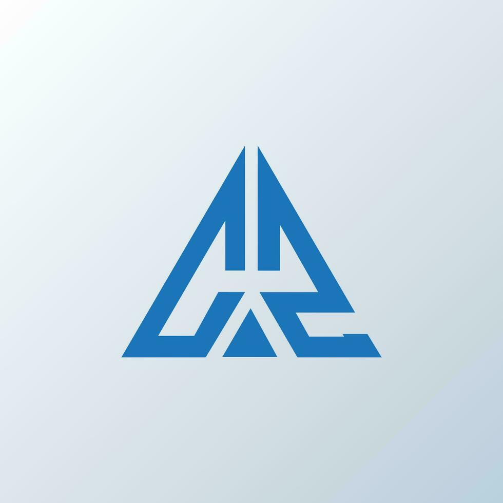 CZ letter logo creative design. CZ unique design. vector