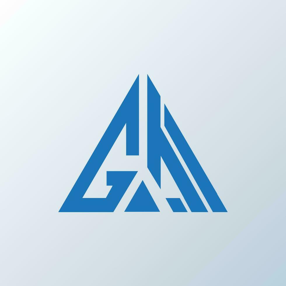 GT letter logo creative design. GT unique design. vector