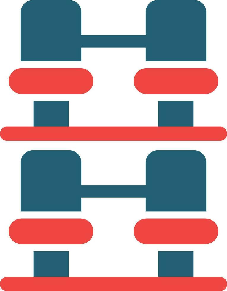 Stadium Seating Glyph Two Color Icon For Personal And Commercial Use. vector