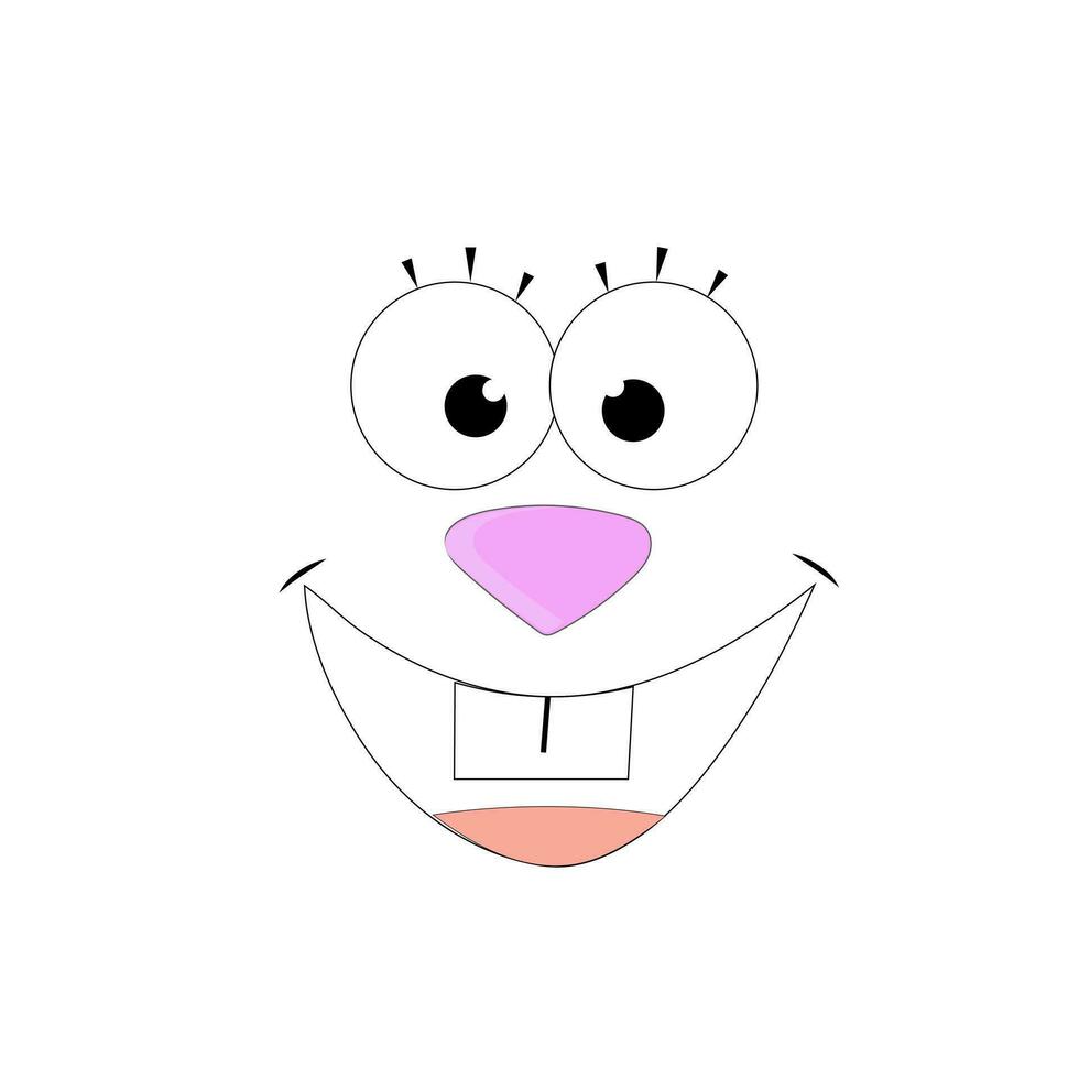 illustration vector graphic of Eyes in a cartoon