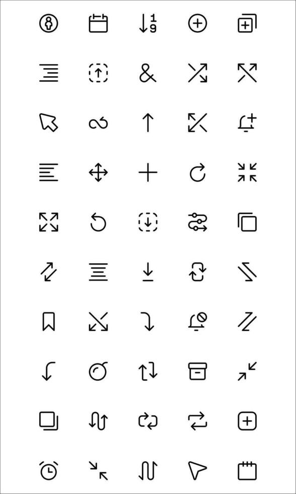 Interface Essential Related Vector Line Icons Simple Set. Contains Icons like Weather Icon, Arrow Icon, Edit Icon, Align Icon, Lock Icon, Lock Icon and many more. Editable Stroke. 32x32 Pixel Perfect