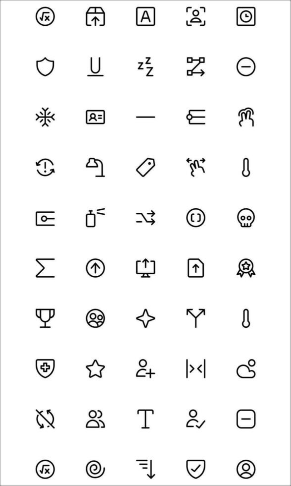Interface Essential Related Vector Line Icons Simple Set. Contains Icons like Weather Icon, Arrow Icon, Edit Icon, Align Icon, Lock Icon, Lock Icon and many more. Editable Stroke. 32x32 Pixel Perfect