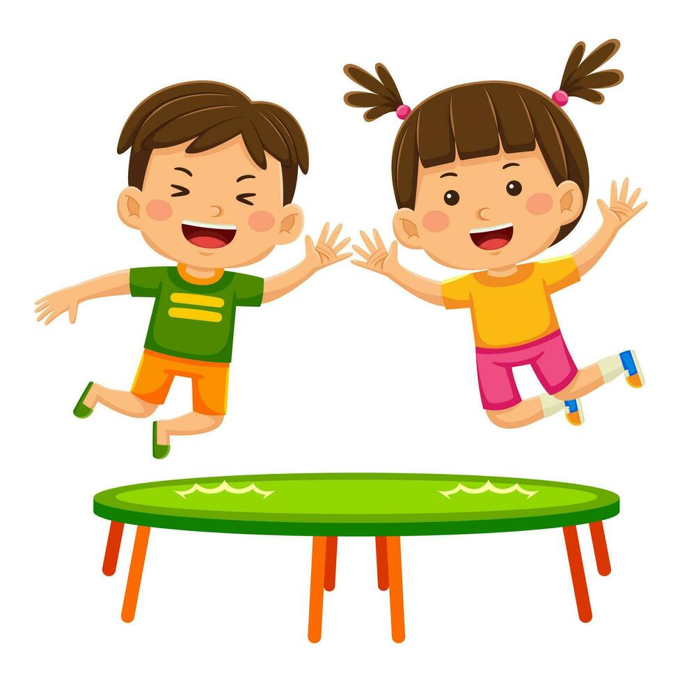 Kids Activity Vector Illustration
