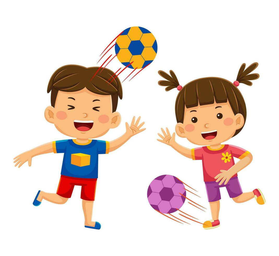 Kids Activity Vector Illustration