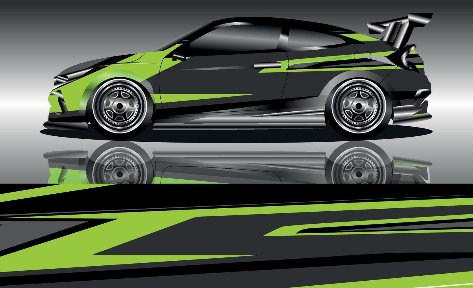 vektor grafis livery mobil. desain latar belakang grunge abstrak untuk bungkus vinil kendaraan dan branding mobil vector